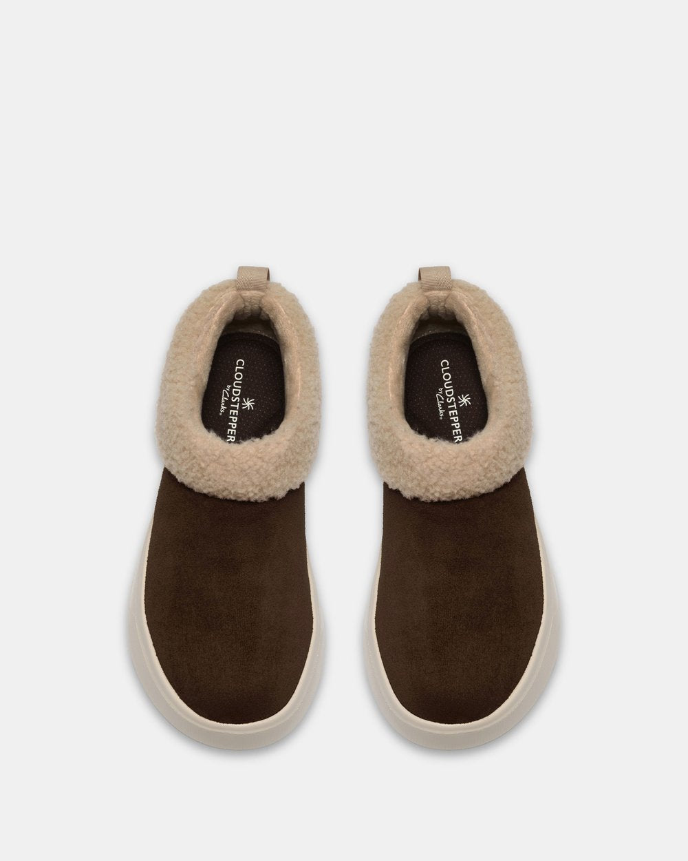 Zuecos Solevana Cozy Marrón pelo