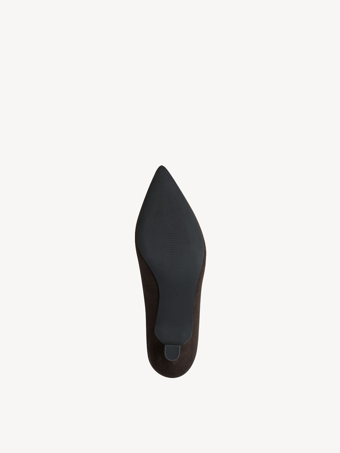 ZAPATO SALON TACON CHUPETE MOCCA