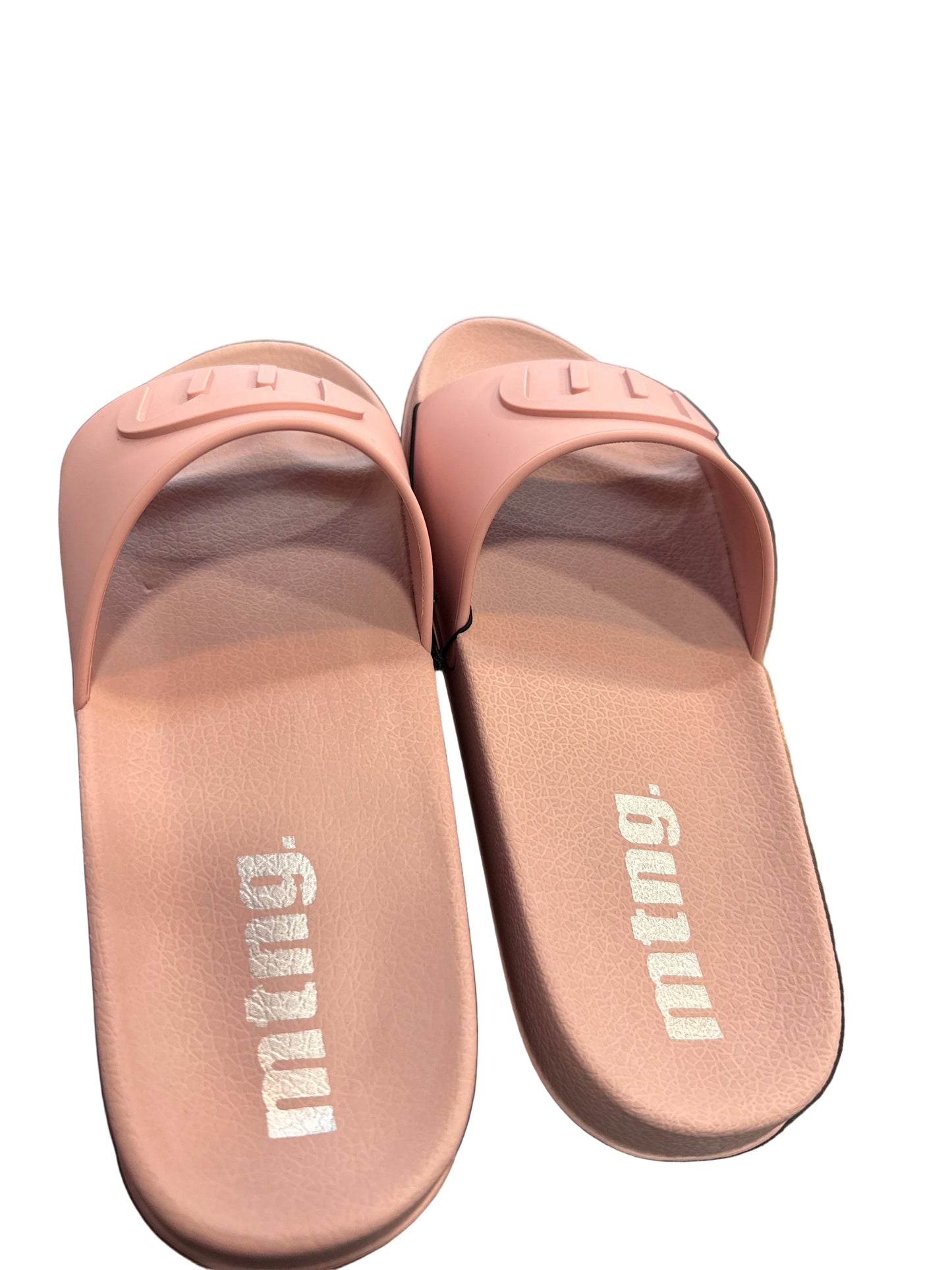CHANCLAS MUSTANG MUJER ROSA GOMA