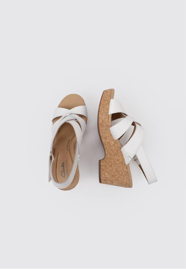 CLARKS SANDALIA GISELLE BEACH BLANCO