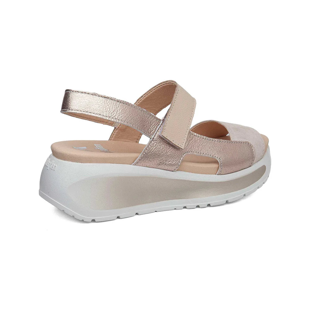 SANDALIA CALLAGHAN 35204 BERTA BLANCO ORO