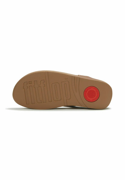 FITFLOP LULU MARBLED STONE TOE POST SANDALS