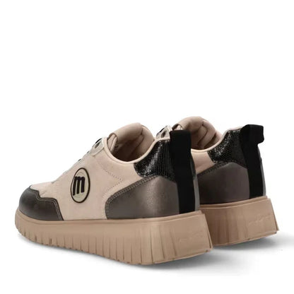 DEPORTIVA ELASTICOS 60886 AFELPADO TAUPE MUSTANG