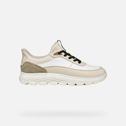 GEOX ZAPATILLA SPHERICA PLUS D567MB BLANCO LECHOSO