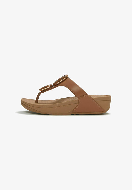 FITFLOP LULU MARBLED STONE TOE POST SANDALS