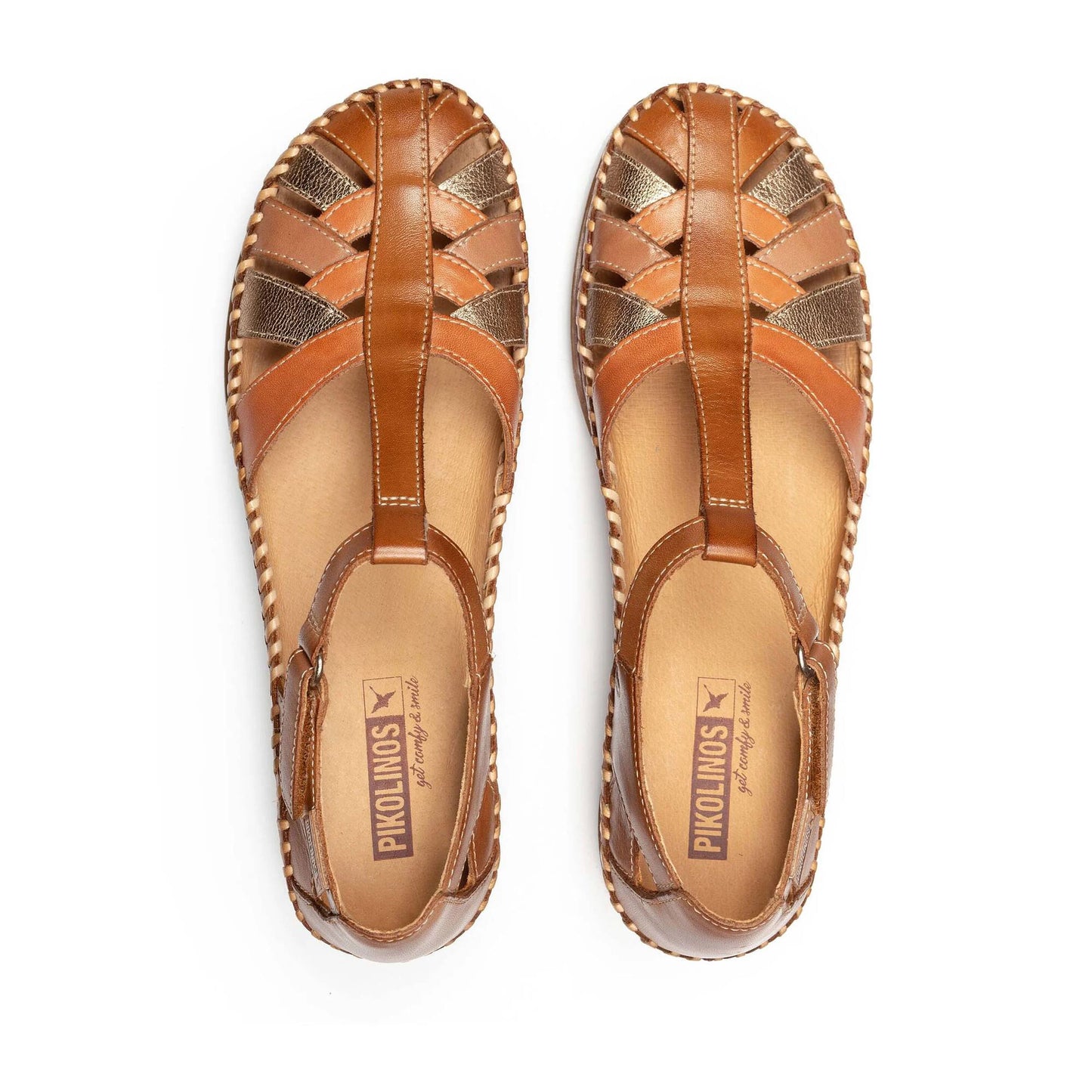 SANDALIA PIKOLINOS CADAQUES BRANDY W8K-0705C1