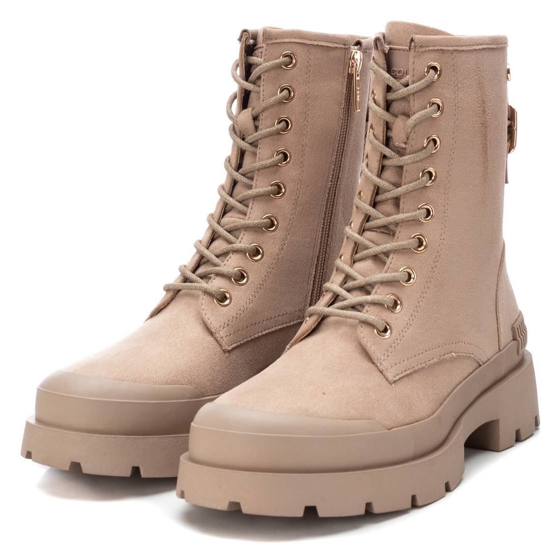 BOTIN XTI MILITAR TAUPE