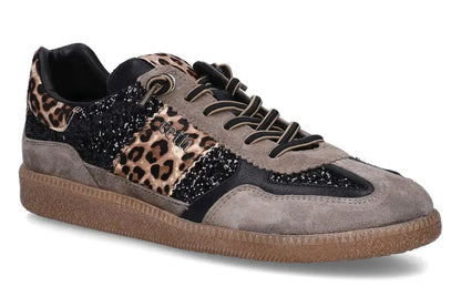 CETTI ZAPATLLA C-1395 ANTE GLITTER NEGRO