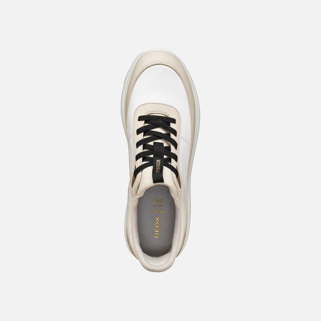 GEOX ZAPATILLA SPHERICA PLUS D567MB BLANCO LECHOSO
