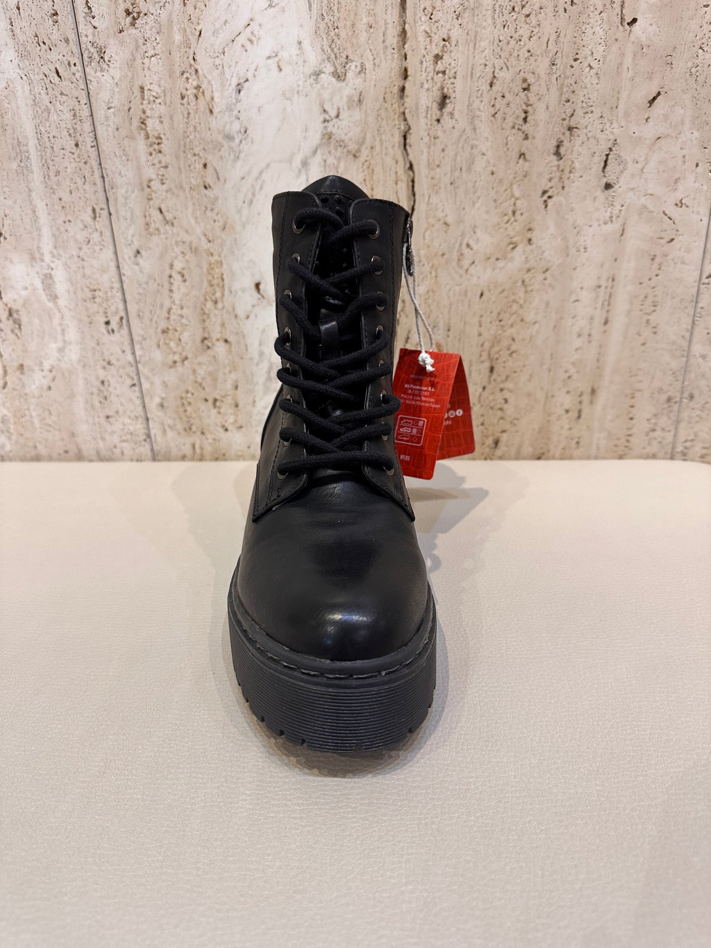 XTI BOTÍN MILITAR NEGRO 49365