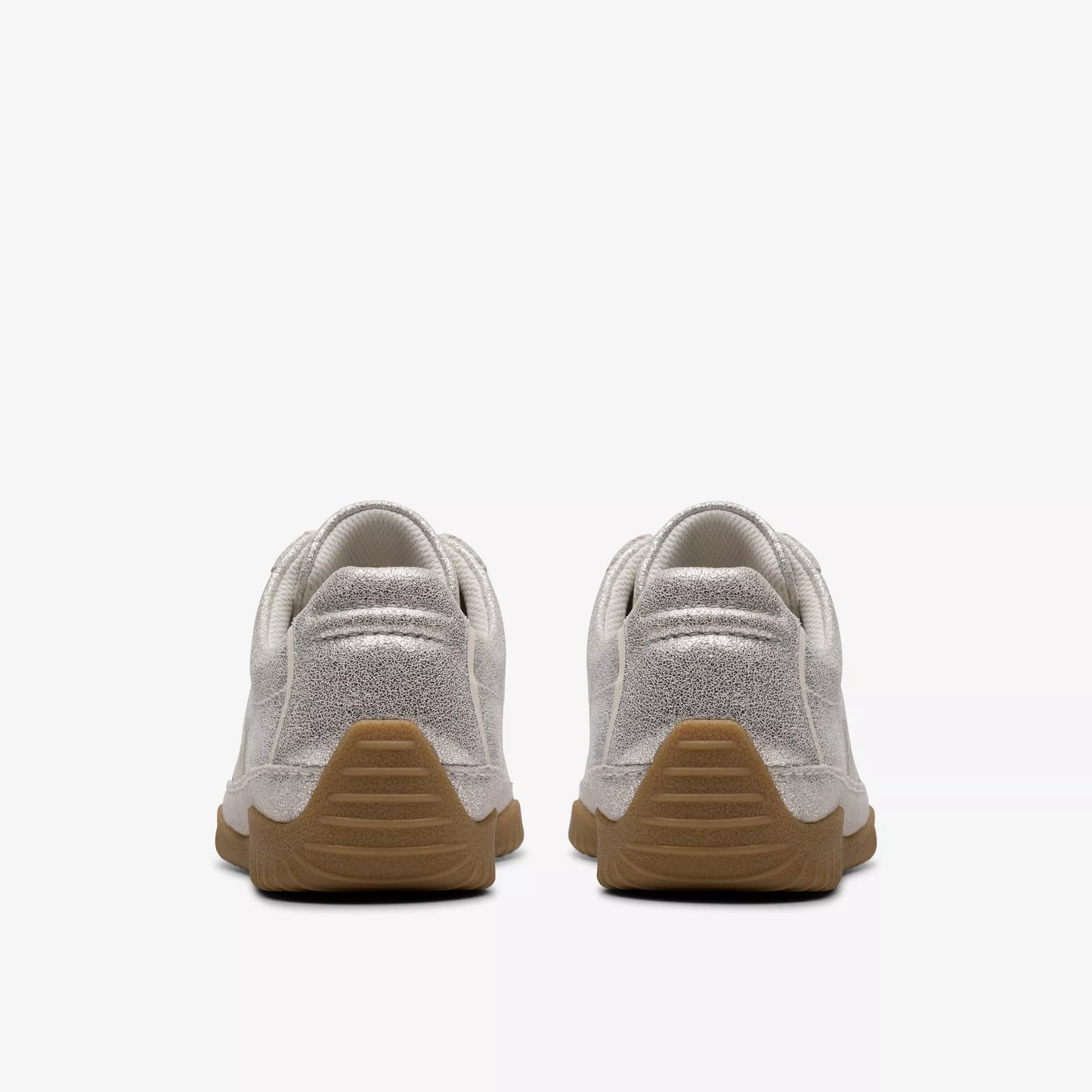 CLARKS ZAPATILLA MERIDOR LO COMBINACIÓN METÁLICA