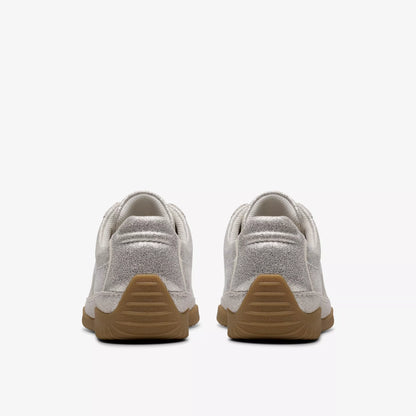 CLARKS ZAPATILLA MERIDOR LO COMBINACIÓN METÁLICA