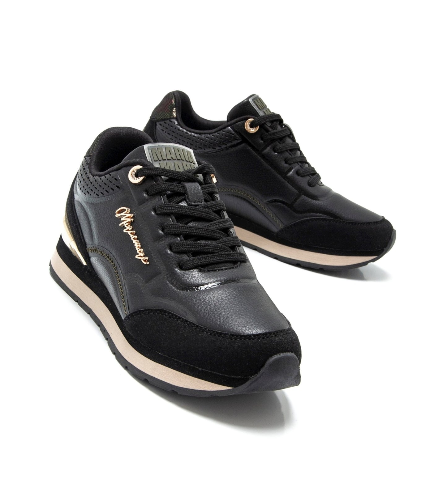 MARIAMARE ZAPATILLA 68241 NEGRA