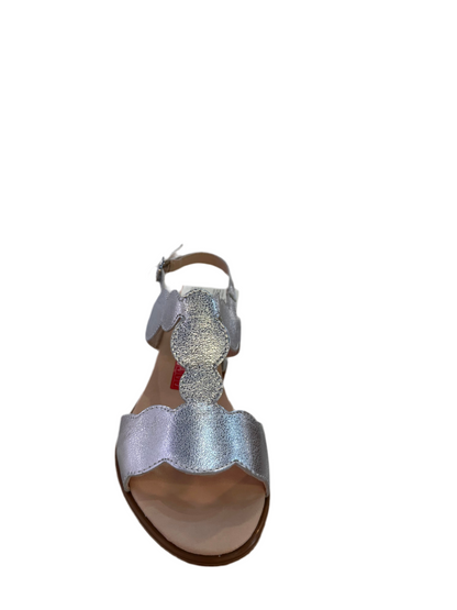 SANDALIA TACÓN CALLAGHAN 34205 PLATA KIMY