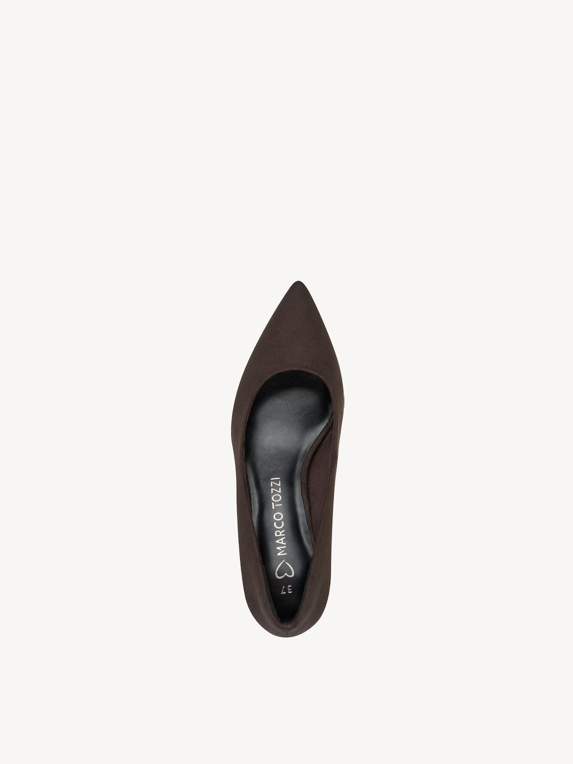ZAPATO SALON TACON CHUPETE MOCCA