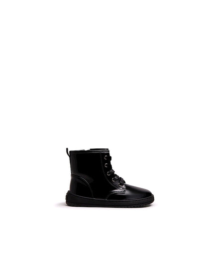Botines Mustang negro cordones Barefoot