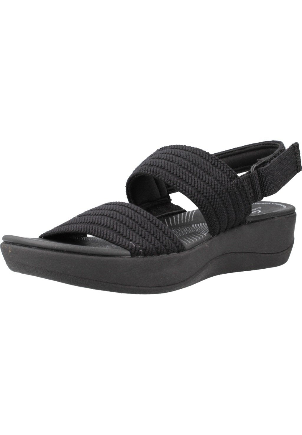 SANDALIA CLARKS ARLA STROLL NEGRA