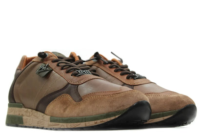 ZAPATO CASUAL DE PIEL CETTI C-848XL HOMBRE COLOR OXIDO