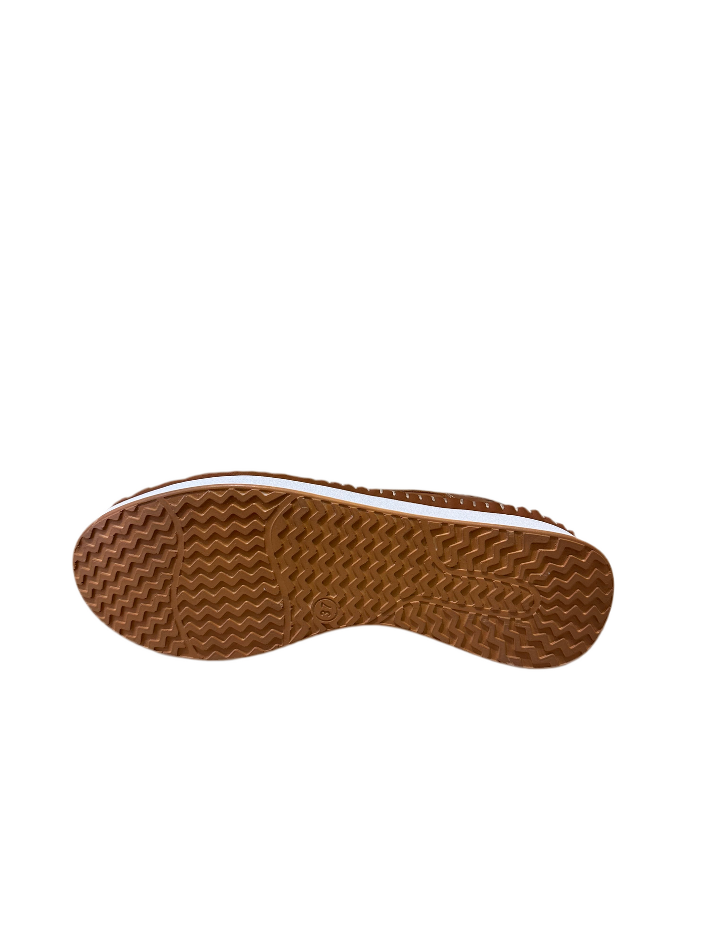 ZAPATILLA PIEL MANLISA TROQUELADA