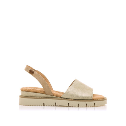 SANDALIA MUSTANG SIRENA 53282 CHAMPAGNE