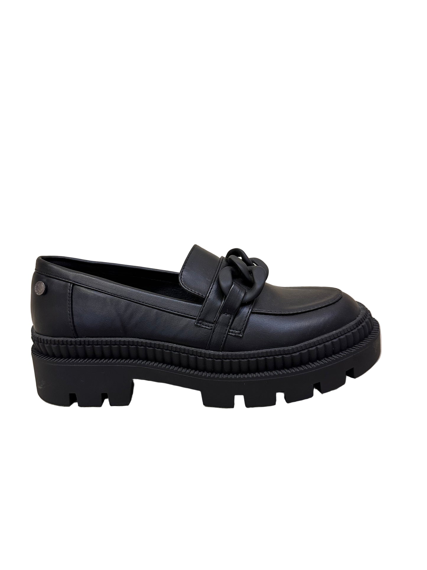 XTI MOCASIN CADENA NEGRO