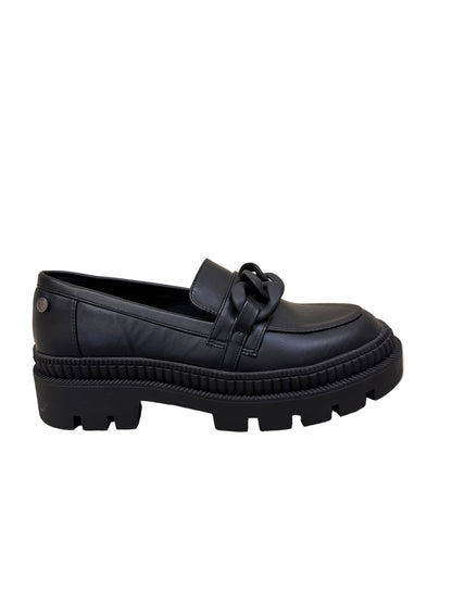 XTI MOCASIN CADENA NEGRO