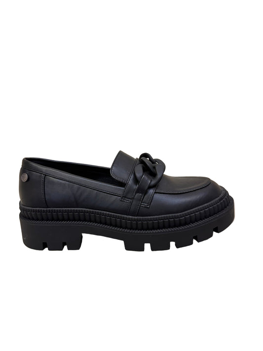 XTI MOCASIN CADENA NEGRO