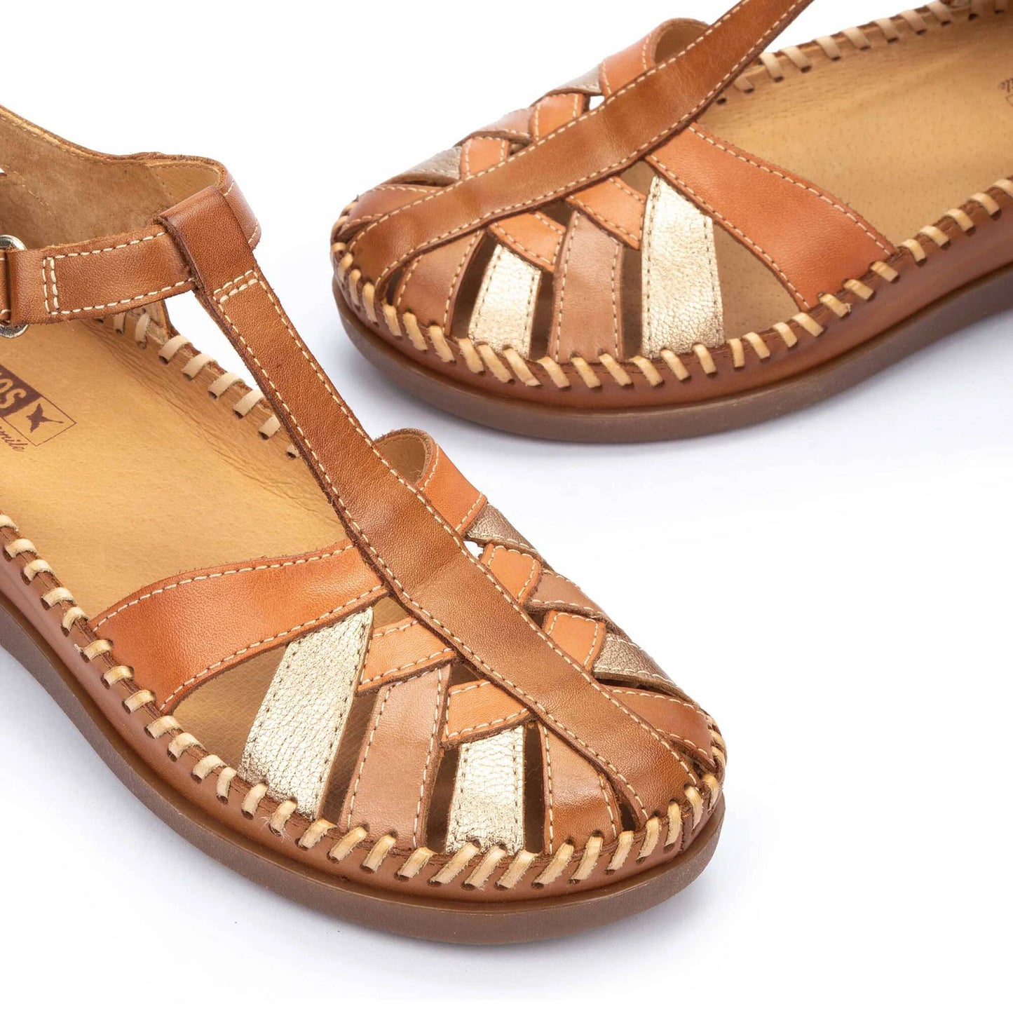 SANDALIA PIKOLINOS CADAQUES BRANDY W8K-0705C1