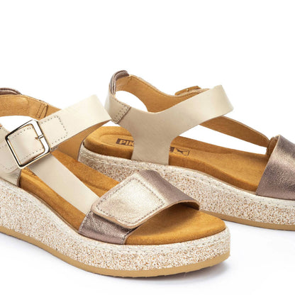 PIKOLINOS SANDALIA ALZIRA MARFIL W9D-1527C1