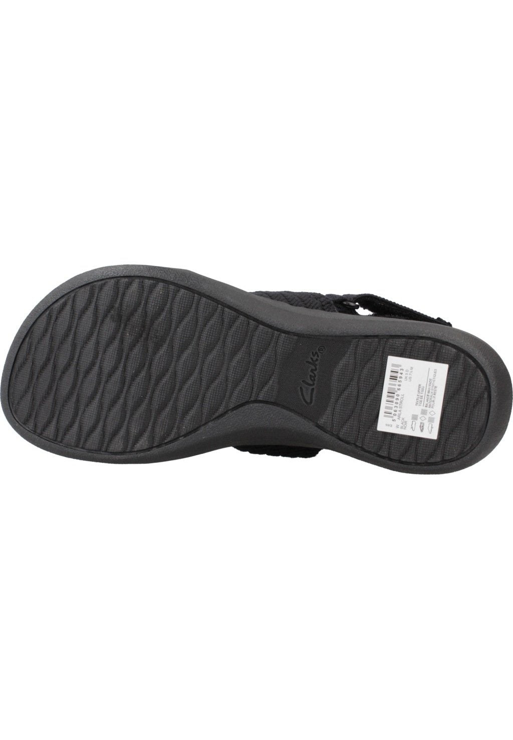 SANDALIA CLARKS ARLA STROLL NEGRA