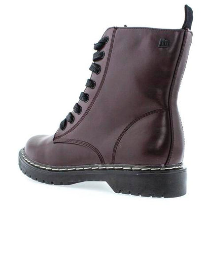 MUSTANG BOTÍN MILITAR BURDEOS 50192