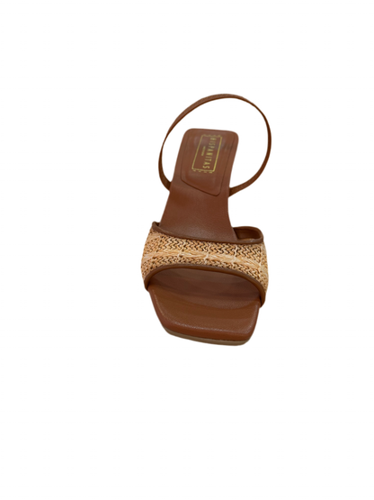 HISPANITAS SANDALIA CRETA TACON MAÍZ