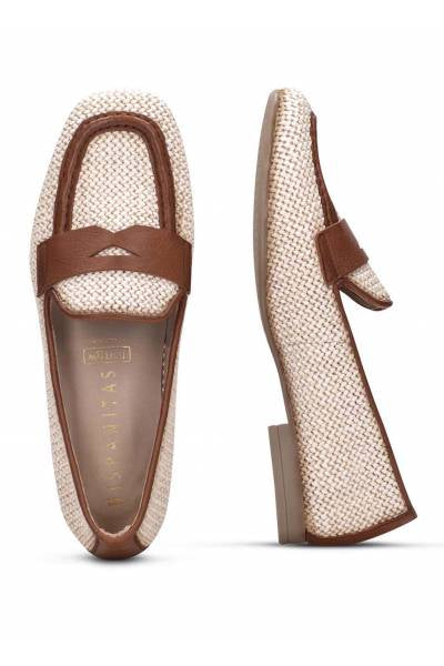 HISPANITAS MOCASIN TRENZADO SANTORINI