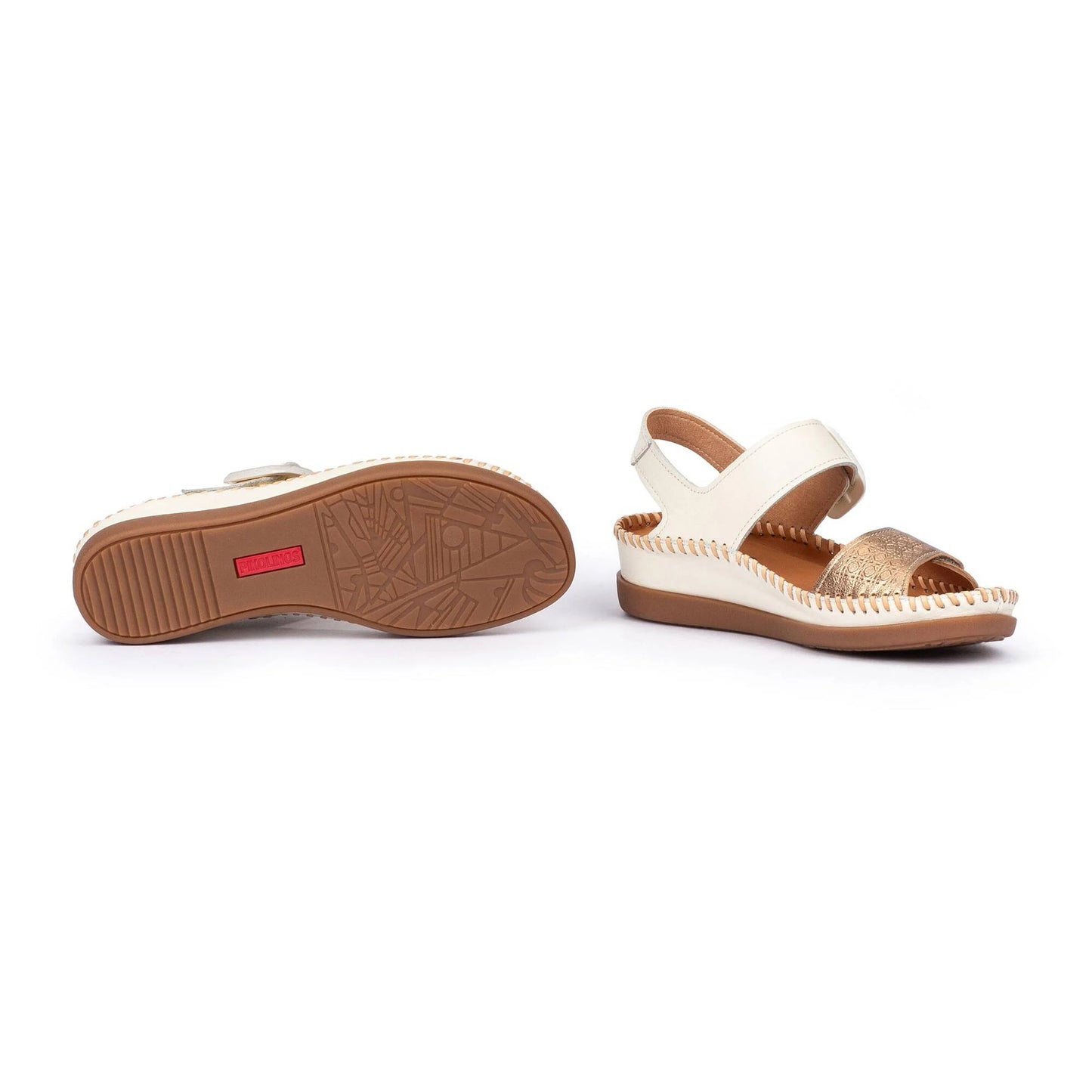 PIKOLINOS CADAQUES SANDALIAS CON CIERRE ADHERENTE Y CUÑA PARA MUJER