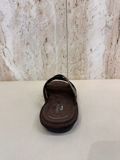 CHANCLO CLARKS ELLISON WEAVE MARRÓN