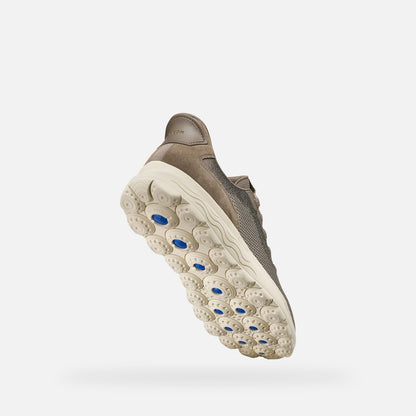 Zapatillas Geox Spherica Plus Wr Hombre Gris