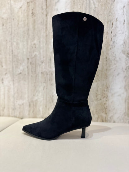 BOTA TACÓN CARRETE NEGRA ISTERIA