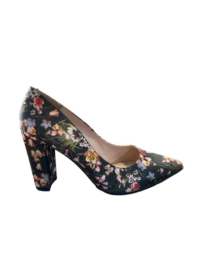 ZAPATO TACON SALON ESTAMPADO FLOREADO DANIELA VEGA