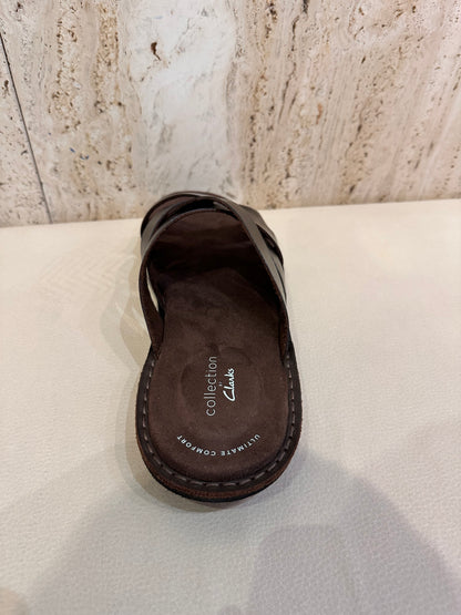 CHANCLO CLARKS ELLISON WEAVE MARRÓN