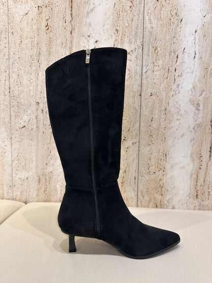 BOTA TACÓN CARRETE NEGRA ISTERIA