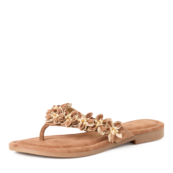 SANDALIA BEIGE MARCO TOZZI FLORES