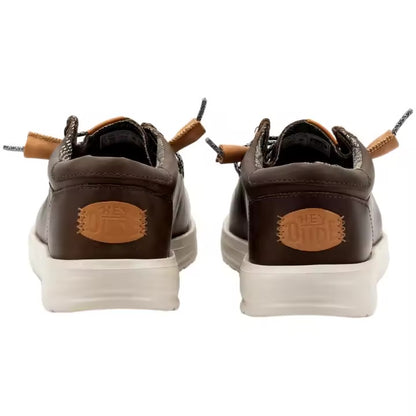 HEY DUDE WALLABY MARRÓN PIEL