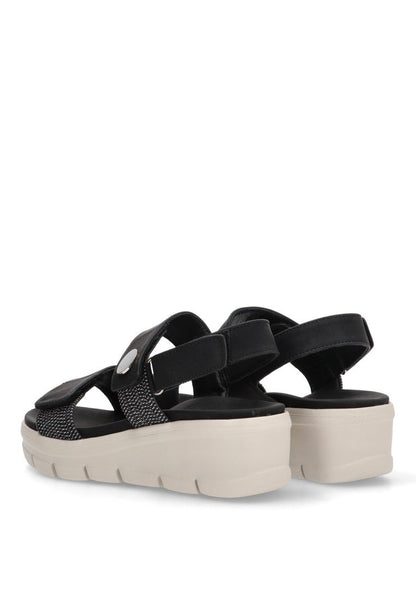 AMARPIES SANDALIA VELCROS CUÑA ABZ23505