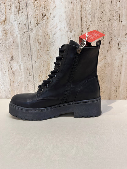 XTI BOTÍN MILITAR NEGRO 49365