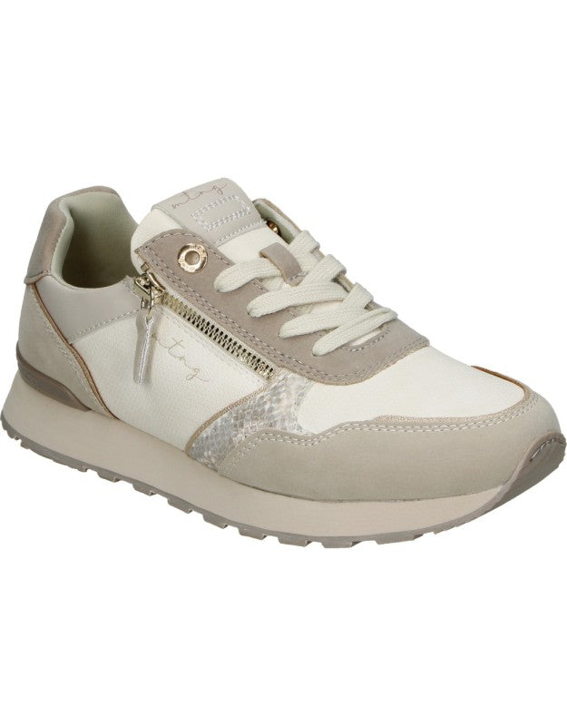 ZAPATILLAS MUJER MUSTANG JOGGO CLASSIC 60391 BEIGE