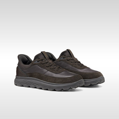 Zapatilla Geox Spherica Plus Hombre Marron