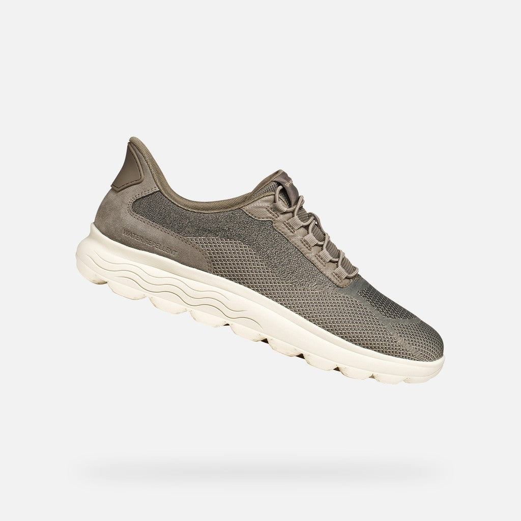 Zapatillas Geox Spherica Plus Wr Hombre Gris
