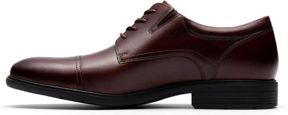 ZAPATO CLARKS STEADWELL CAP MAHOGANY