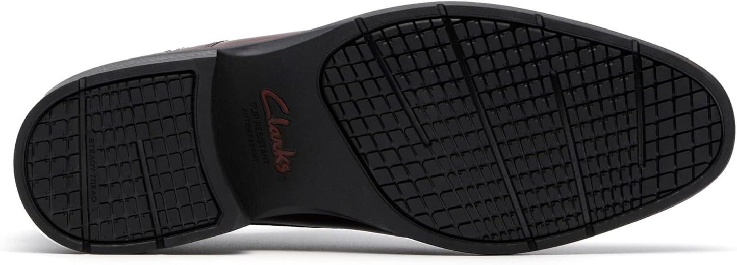 ZAPATO CLARKS STEADWELL CAP MAHOGANY