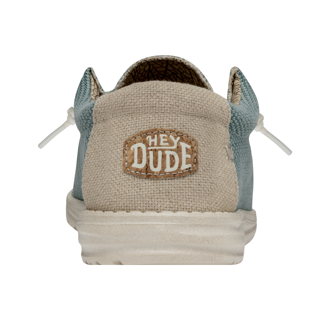 HEY DUDE WALLABY BRAIDED AQUA